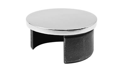 Заглушка с пазом на трубу Ø48.3 мм полированная (AISI 304) k235 купить в Самаре