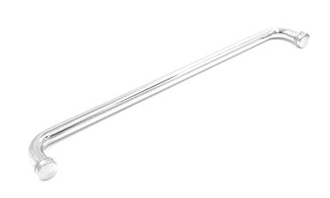 Ручка-полотенцесушитель, полированная, без кноба 19х450, для стекла 8-10 мм, под отверстие 12 мм t623-450 PSS купить в Самаре