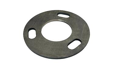 Фланец стойки 42/90 х 3 мм #200 3 отв х М10 х 20 черный металл k116-42-9 купить в Самаре