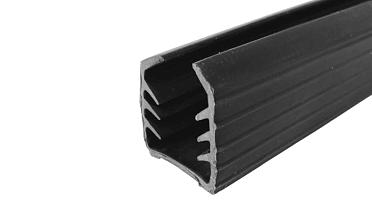 Уплотнитель в поручень с пазом 24х24 для стекла 12 мм, EPDM Фk301 купить в Самаре