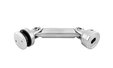 Крепление стекло-стена, штанга 82 мм, без зенковки tt201-82А SSS купить в Самаре