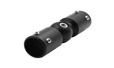  Соединитель трубы 19 мм шарнирный, цинк, черный t915 BZn купить в Самаре