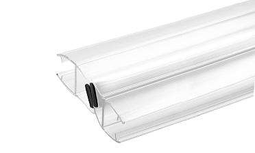 Комплект уплотнителей для стекла в душевую кабину (2 шт.), стекло-стекло 10 мм, с магнитом 135°, 2200 мм t228 купить в Самаре