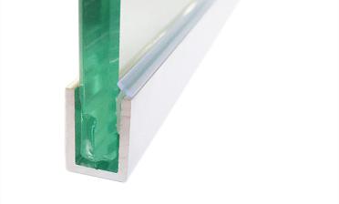 Уплотнитель прозрачный для П-образного алюминиевого профиля t756 (елочка) t755 купить в Самаре