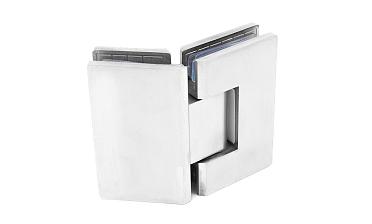 Петля для душевой кабины стекло-стекло 135° 90х55 мм AISI 304 шлифованная t302-2 SSS купить в Самаре