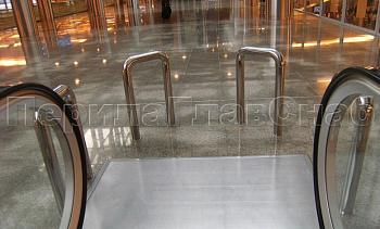 Защитный барьер эскалатора в Самаре. Готовые проекты ПерилаГлавСнаб