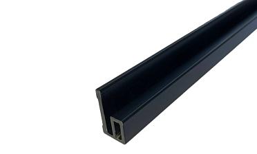 Профиль-упор для душевых, длина 2200 мм, черный t116 BL купить в Самаре