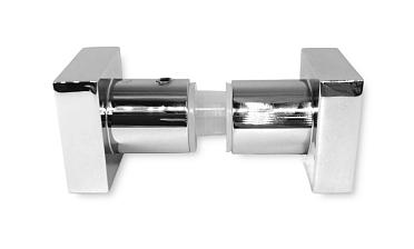 Ручка-кноб квадратная, для стекла 6-12мм, алюминий, полированная t669 ALPC купить в Самаре