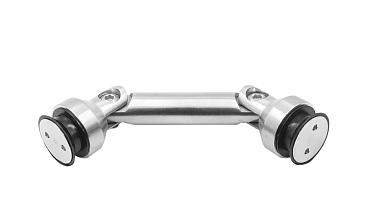 Крепление стекло-стекло, штанга 82 мм, под зенковку tt202-82 SSS купить в Самаре