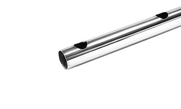 Труба AISI 304 25х1х6000, с перфорацией под  Ø12, 90°, GRIT 600 837-2 купить в Самаре