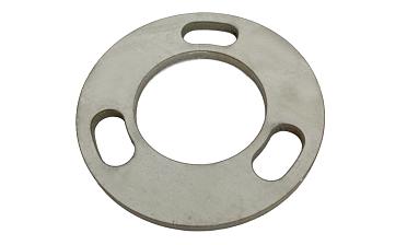 Фланец стойки 42.4/80 х 5 (4,3) х AISI 304 #200 3 отв х М10 х 20 k116-42-4 купить в Самаре