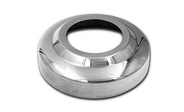 Низ стойки фигурный Ø38.1, Ø78х0.5 мм, полированный (AISI 304) #400 k007-7