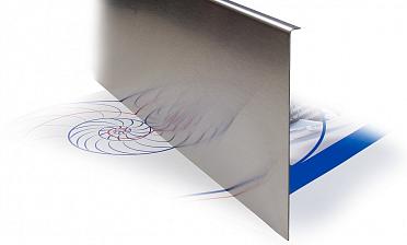 Накладка на профиль 601 (тыльная/лицевая), AISI 304 шлифованная k601-09 купить в Самаре