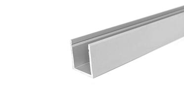 П-образный профиль 20 мм нижний, алюминиевый анодированный, длина 3000 мм т22 AL  купить в Самаре