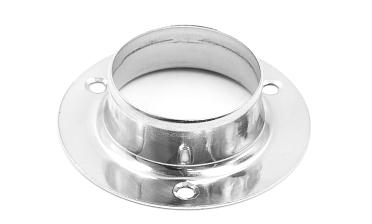 Фланец штампованный, полированный для Ø50.8 мм, толщина 1.2 мм (AISI 304) ЭКОНОМ k532-2 купить в Самаре