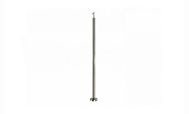 Готовая стойка Ø38,1 мм, с фланцем и наконечником, высота 950 мм, полированная (AISI 304) k702 купить в Самаре