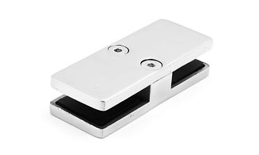 Соединитель стекол, прямой, 101х40, нержавеющая сталь AISI 304, полированная k118 купить в Самаре