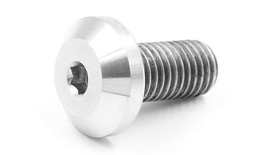 Крепежный винт с резьбой М18 для крепления спайдера, длина 50 мм, шаг резьбы 2,5 мм (AISI316) k652-2 купить в Самаре