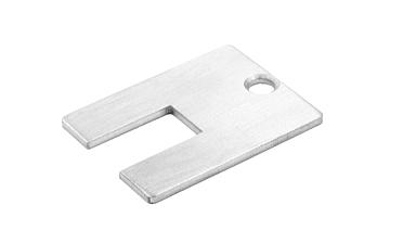 Торцевая заглушка на профиль алюминиевый для перегородок t42-12 купить в Самаре