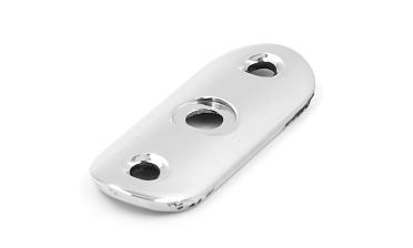 Лодочка (ложемент) под поручень Ø50.8 мм, литой, полированный, нержавеющая AISI 304 k046-50 купить в Самаре