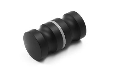 Дверная ручка "кноб", алюминий-черный t692 ALBL  купить в Самаре