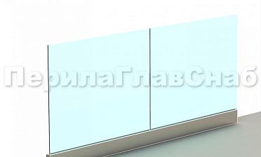 Ограждение без поручня на профиле купить в Самаре