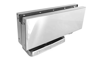 Фитинг нижний со встроенным доводчиком для стеклянной двери до 80 кг, полированный t185-2 PSS   купить в Самаре