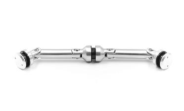 Крепление на три стекла 10-12 мм, штанга 82 мм, без зенковки tt204-82A SSS купить в Самаре