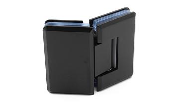 Петля для душевой стекло-стекло 90х55 мм, 135°, цинк, черный t302 BZn купить в Самаре