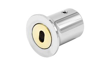 Держатель трубы 19 мм, полированный, латунь-хром, стена-труба t907 PC купить в Самаре