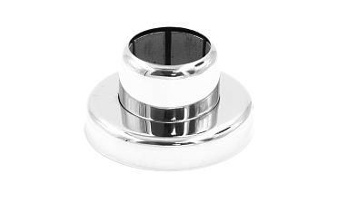 Цанга под трубу Ø38.1 мм, полированная #600, AISI 304, 3 отв.Ø7 мм, 3 отв. Ø9 мм, k026  купить в Самаре