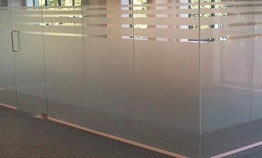 Cтеклянные перегородки - вариант 3 купить в Самаре
