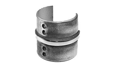 Соединитель с пазом на трубу Ø48.3 мм, полированный (AISI 304) k236 купить в Самаре