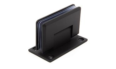 Петля для душевой кабины стена-стекло 90°, 90*55, цинк, черн. t301 BZn купить в Самаре