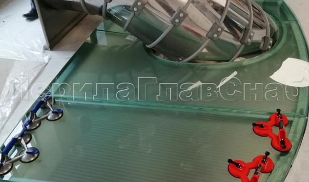 Стеклянный пол в Самаре. Готовые проекты ПерилаГлавСнаб