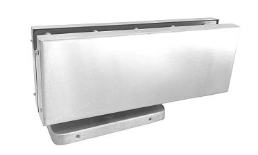 Фитинг нижний со встроенным доводчиком для стеклянной двери до 80 кг, шлифованный t185-2 SSS   купить в Самаре