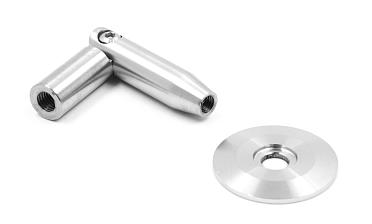 Крепление тяги к стене, шлифованная AISI 304 k621 купить в Самаре