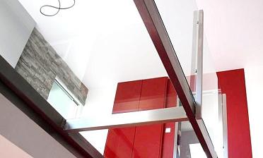 Стеклянные полы из закаленного стекла купить в Самаре