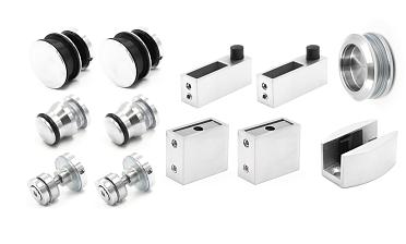 Комплект раздвижной системы для душевой, AISI 304, шлифованный t401 SSS купить в Самаре