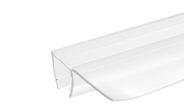 Уплотнитель для стекла в душевую кабину 8 мм, стекло-стекло 2200 мм t215 купить в Самаре