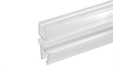 Уплотнитель для стекла в душевую кабину стекло-стекло 8мм зиг-заг 2,2 м t227 купить в Самаре