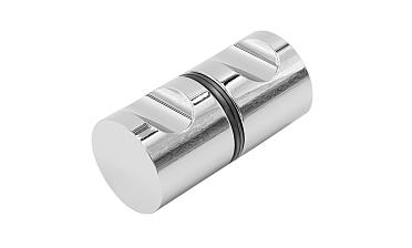 Дверная ручка «кноб» для душа, алюминий-хром, полированная t696 ALPC купить в Самаре