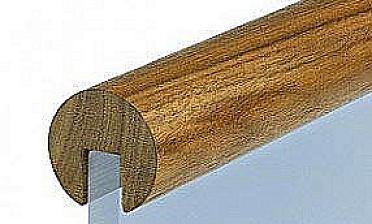 Поручень деревянный из Ясеня Ø50мм С ПАЗОМ, премиум Ф-1630 купить в Самаре