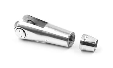 Наконечник ванты (тяги) с резьбой М16 правый, литой , полированный (AISI316) k661-16-R купить в Самаре