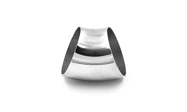 Половинка отвода поручня под сварку для Ø50.8х125/2х1.5, 45°, полированный 400 Grit (AISI 304) k021-45 купить в Самаре