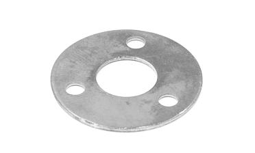 Фланец стойки большой 32/81 х 3 мм, 3 отв х М10 х 20, черный металл k116-32-9 купить в Самаре