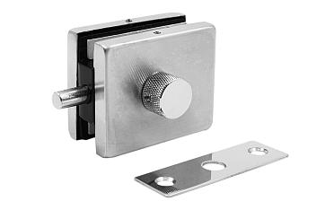 Защелка с ответной частью на стену и пол, шлифованная, вырез 17 t138 SSS купить в Самаре