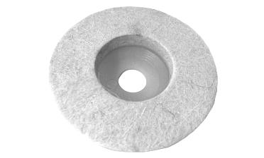 k427-4 войлок белый Ø85х8 мм очищенный, для тонкой полировки 11 000 rpm, Premium купить в Самаре