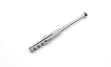 Потайной винт под шестигранник 10х120 мм в комплекте с дюбелем д.12 k601-19-120 купить в Самаре