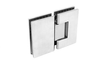 Петля для душевой кабины стекло-стекло 180° 90х55 мм AISI 304 шлифованная t303-2 SSS купить в Самаре